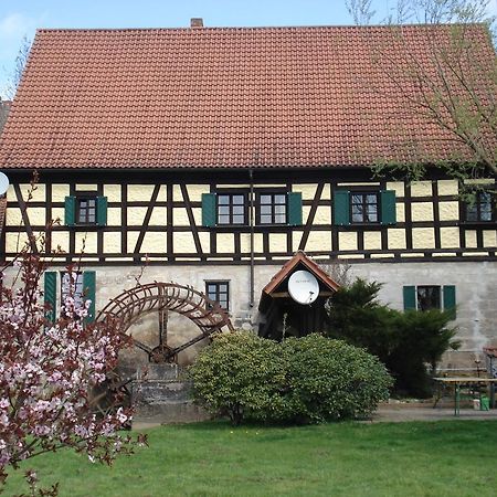 Hotel-Restaurant Bergmuehle Neudrossenfeld Buitenkant foto