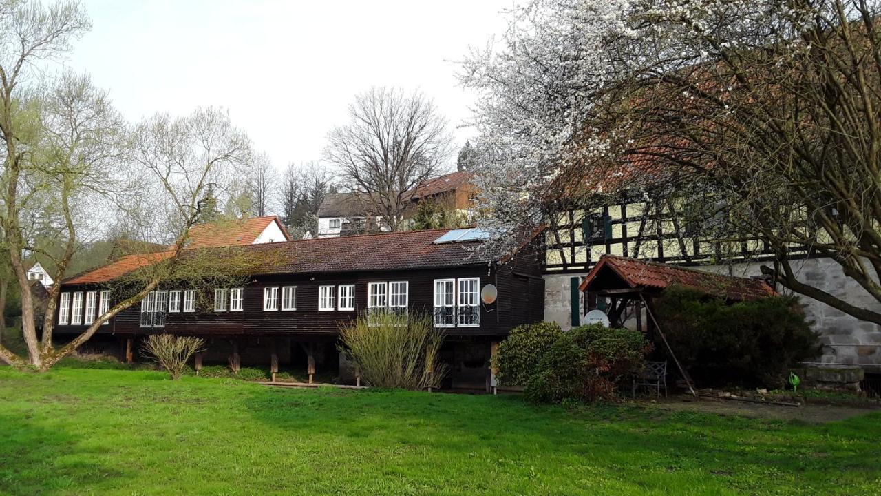 Hotel-Restaurant Bergmuehle Neudrossenfeld Buitenkant foto